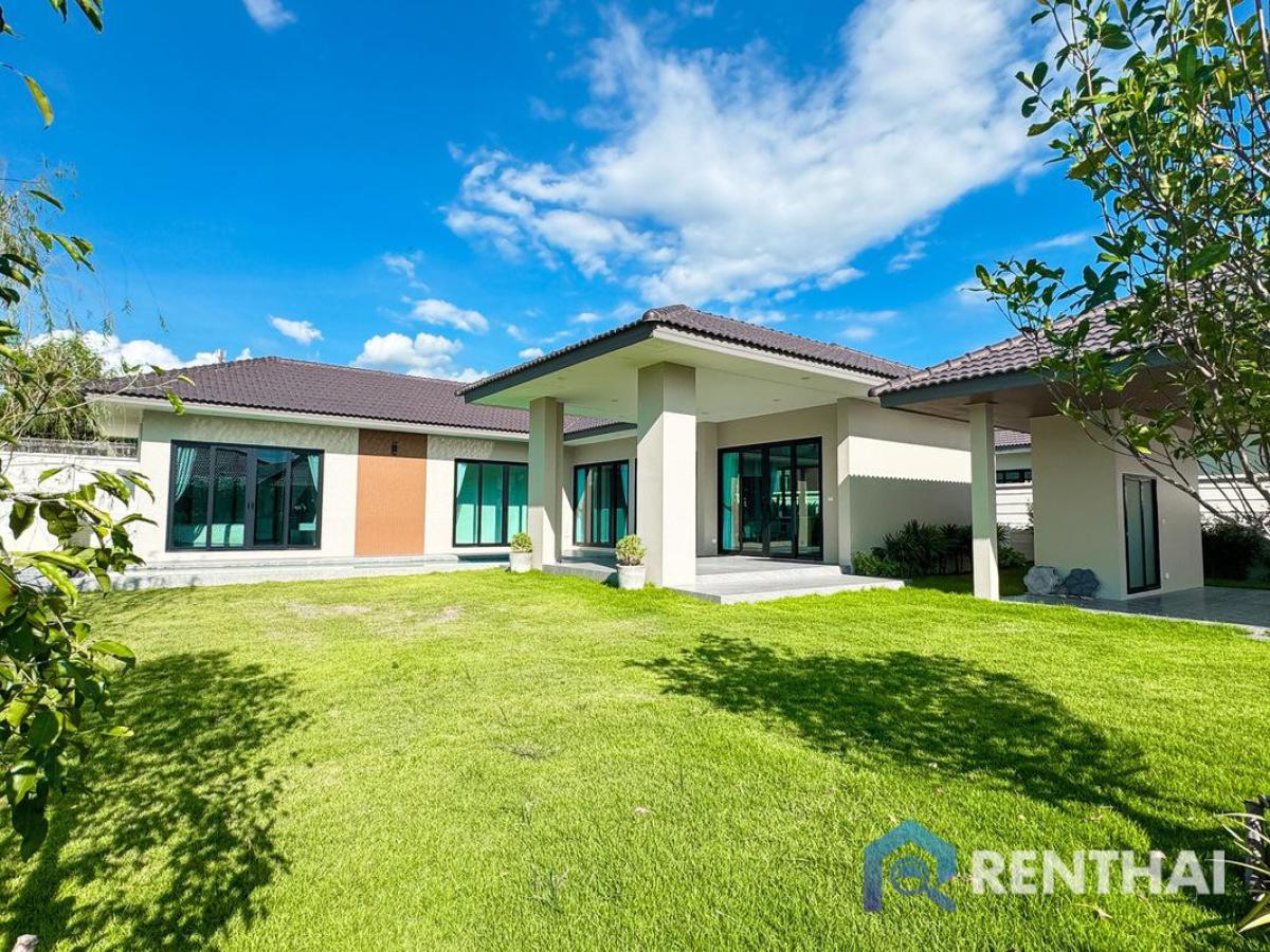 For SaleHousePattaya, Bangsaen, Chonburi : Special offer 3-Bedroom, 4-Bathroom Pool Villa in Pattaya