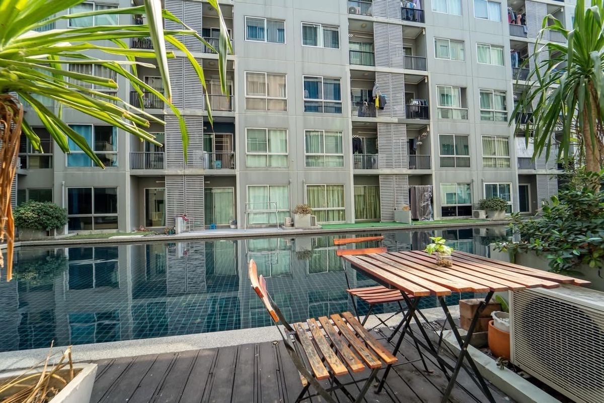 ขายคอนโดรัชดา ห้วยขวาง : ⭐ห้องติดสระว่ายน้ำ A Space Play รัชดา-สุทธิสาร