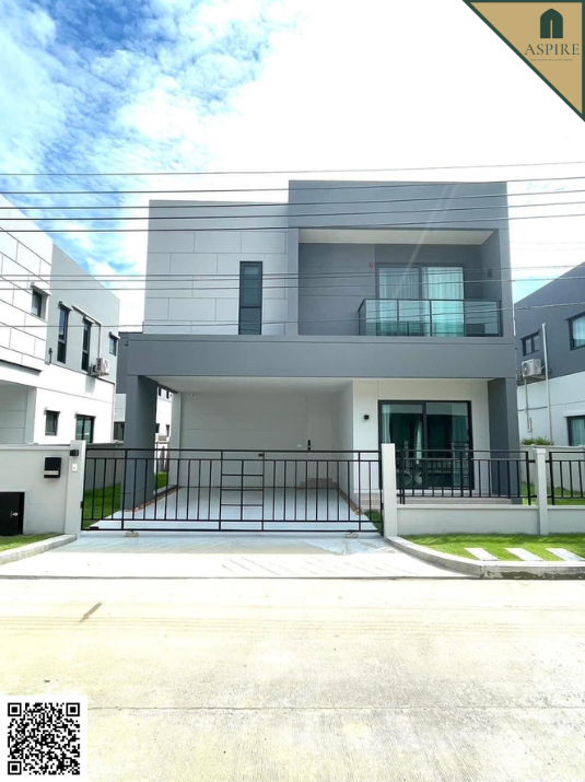 For RentHouseBangna, Bearing, Lasalle : [For Rent] 2-Storey Detached House, Centro Bangna, Ready to move in