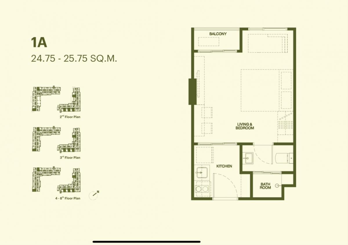 Sale DownCondoPhuket : Rare Unit !! Sell ​​1Beds Garden+Pool, complete with furniture and electrical appliances.