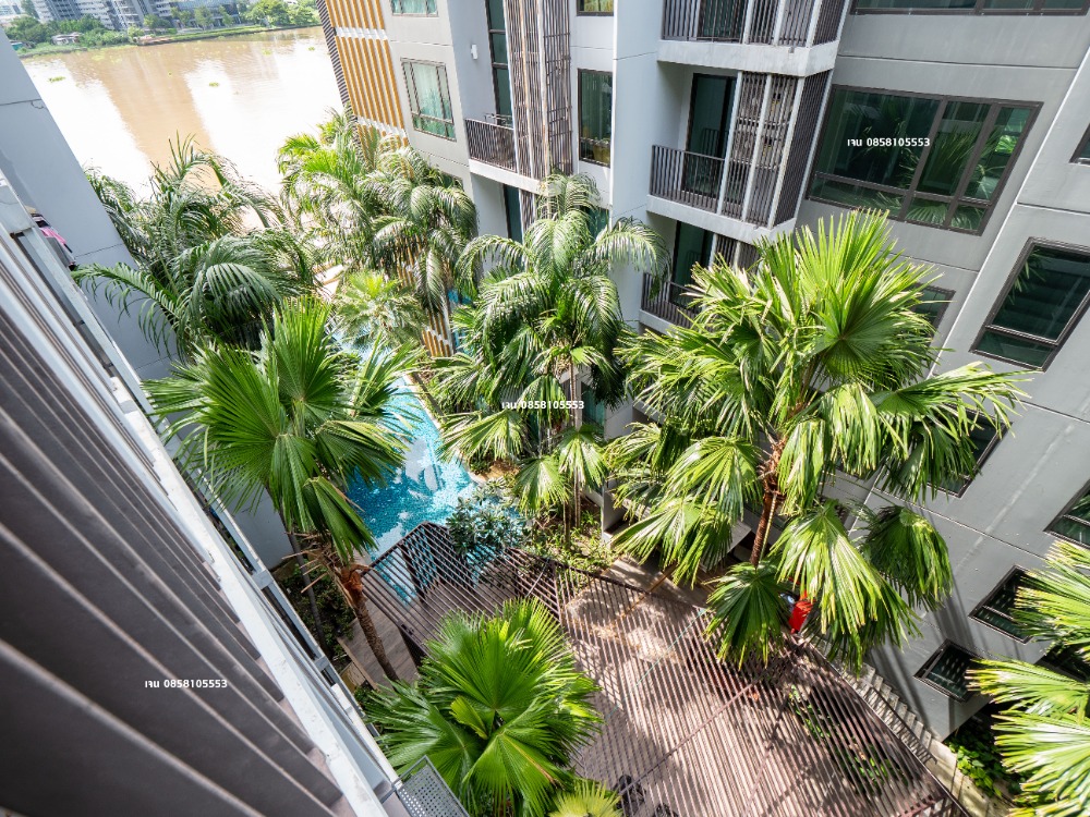 ขายคอนโดนนทบุรี บางใหญ่ บางบัวทอง : ขายคอนโดสไตล์รีสอร์ท ราคาถูกมากๆ ติดริมแม่น้ำเจ้าพระยา คอนโด เมโทรลักซ์ ริเวอร์ฟร้อนท์ รัตนาธิเบศร์ ห้องแบบ combined room ขนาด 58.1 ตรม. 2 ห้องนอน 2 ห้องน้ำ ราคาขายดีที่สุดในโครงการ