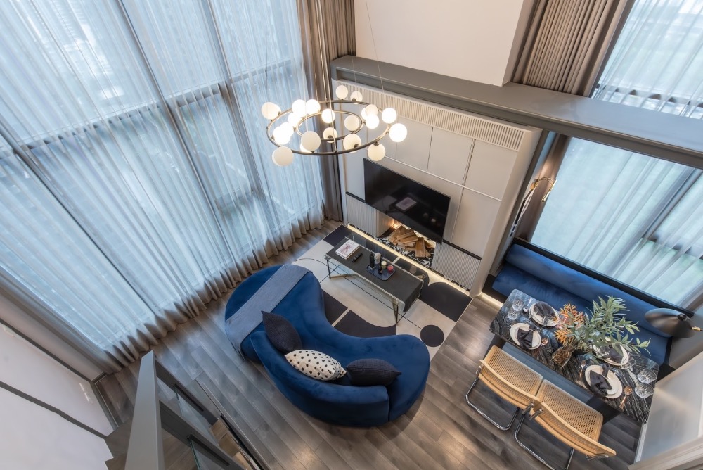 For SaleCondoRama9, Petchburi, RCA : For Sale Duplex Knightbridge space rama9 Price 15,350,000 Baht only