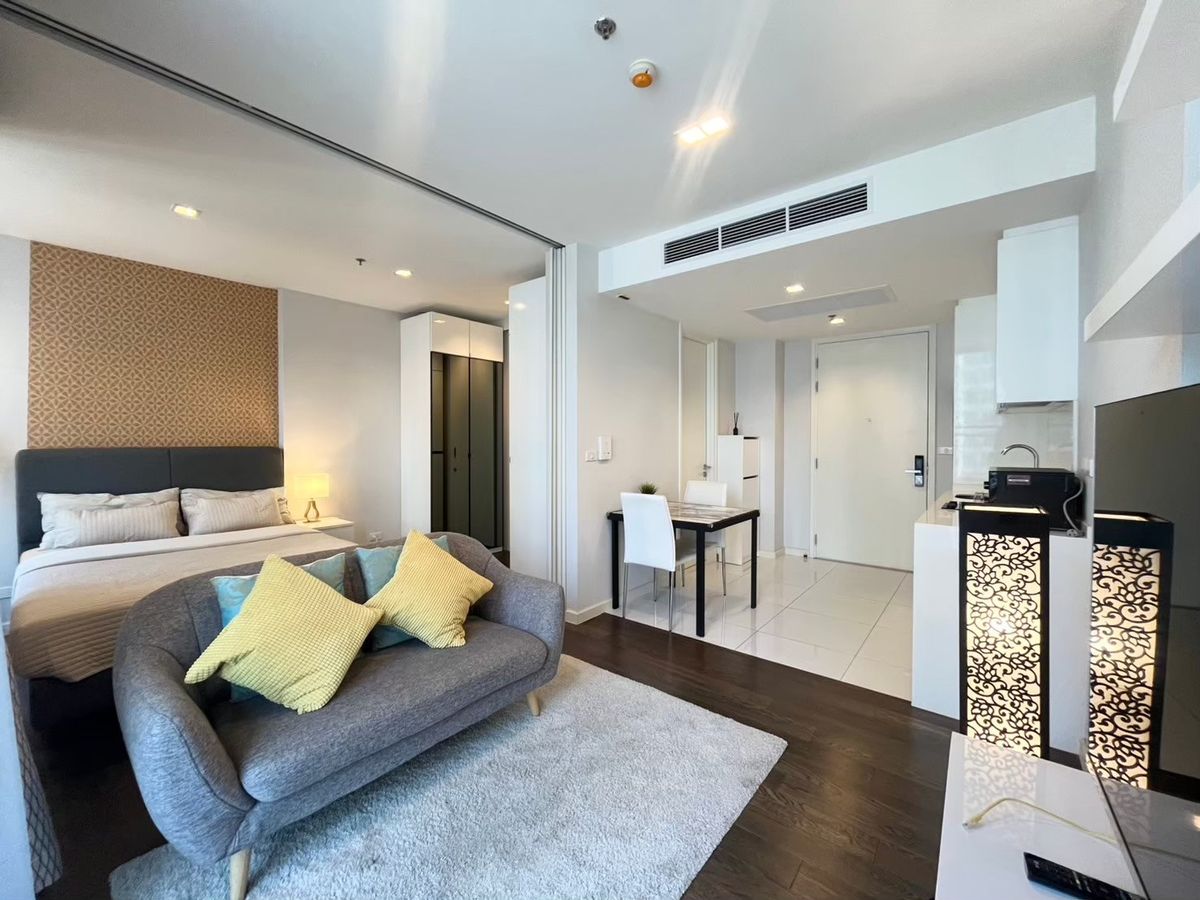 For RentCondoSathorn, Narathiwat : Condo for rent, One bedroom suite at Nara 9 by Eastern Star, city view, near BTS Chong Nonsi