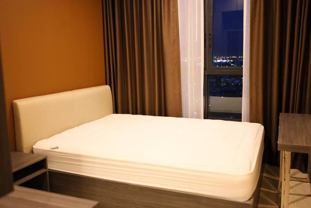 For RentCondoOnnut, Udomsuk : For rent Elio Del Nest near BTS Udomsuk Studio room 26 sq.m. 18th floor