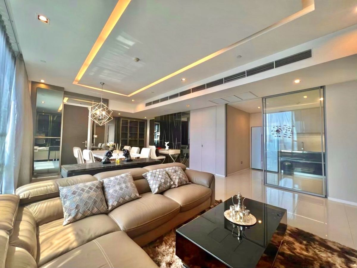 For RentCondoSathorn, Narathiwat : The Bangkok Sathorn (For rent) 2 bed 2 bath size 125 sq.m. ฿ 120,000 per month. Available Now!!