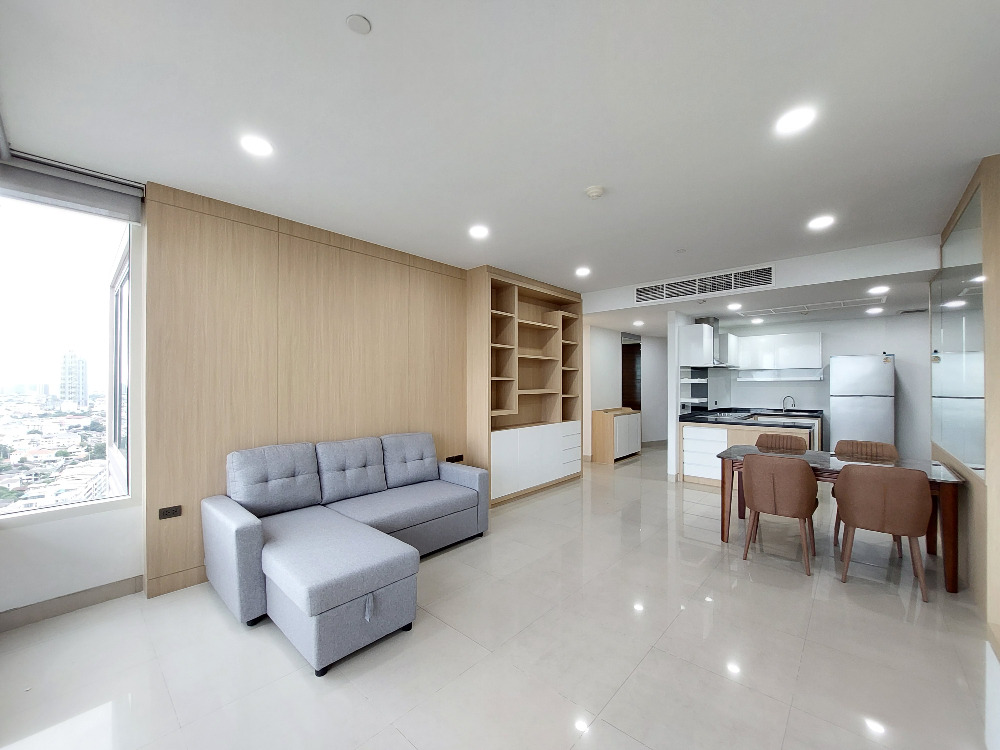 ให้เช่าคอนโดวงเวียนใหญ่ เจริญนคร : ให้เช่า คอนโดวิวแม่น้ำ วอเตอร์มาร์ค เจ้าพระยา ริเวอร์ 98 ตารางเมตร