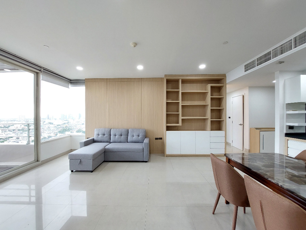 ให้เช่าคอนโดวงเวียนใหญ่ เจริญนคร : ให้เช่า คอนโดวิวแม่น้ำ วอเตอร์มาร์ค เจ้าพระยา ริเวอร์ 98 ตารางเมตร