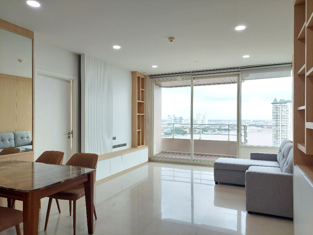 ให้เช่าคอนโดวงเวียนใหญ่ เจริญนคร : ให้เช่า คอนโดวิวแม่น้ำ วอเตอร์มาร์ค เจ้าพระยา ริเวอร์ 98 ตารางเมตร