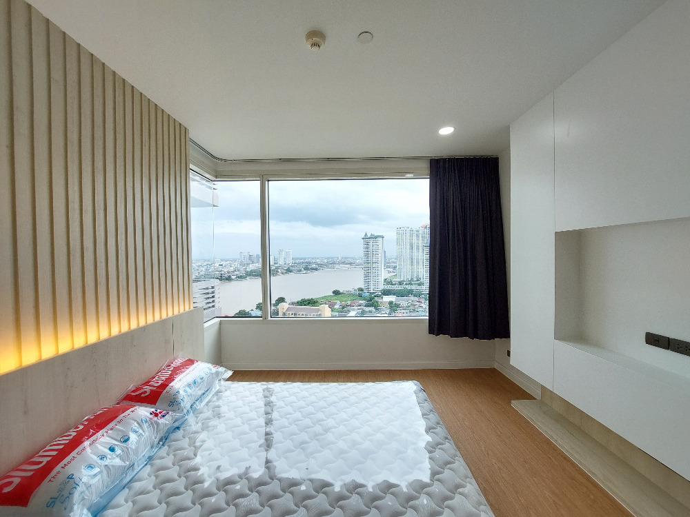 ให้เช่าคอนโดวงเวียนใหญ่ เจริญนคร : ให้เช่า คอนโดวิวแม่น้ำ วอเตอร์มาร์ค เจ้าพระยา ริเวอร์ 98 ตารางเมตร