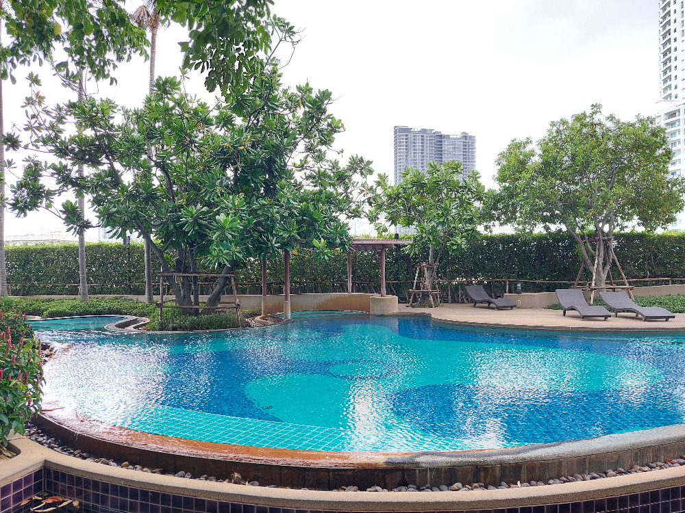 ให้เช่าคอนโดวงเวียนใหญ่ เจริญนคร : ให้เช่า คอนโดวิวแม่น้ำ วอเตอร์มาร์ค เจ้าพระยา ริเวอร์ 98 ตารางเมตร