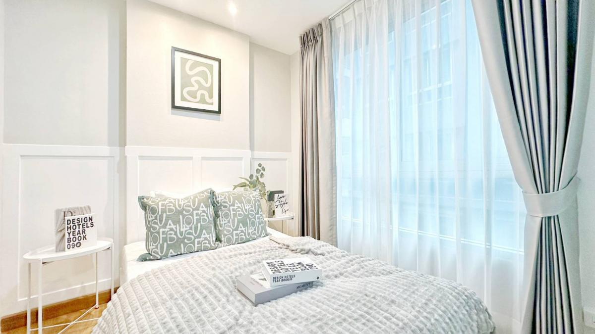 For SaleCondoKasetsart, Ratchayothin : Installments starting at only 6,000 baht/month! Large room, near Plaza Lagoon, great value!🏢 Double U Condominium Lat Phrao-Wang Hin