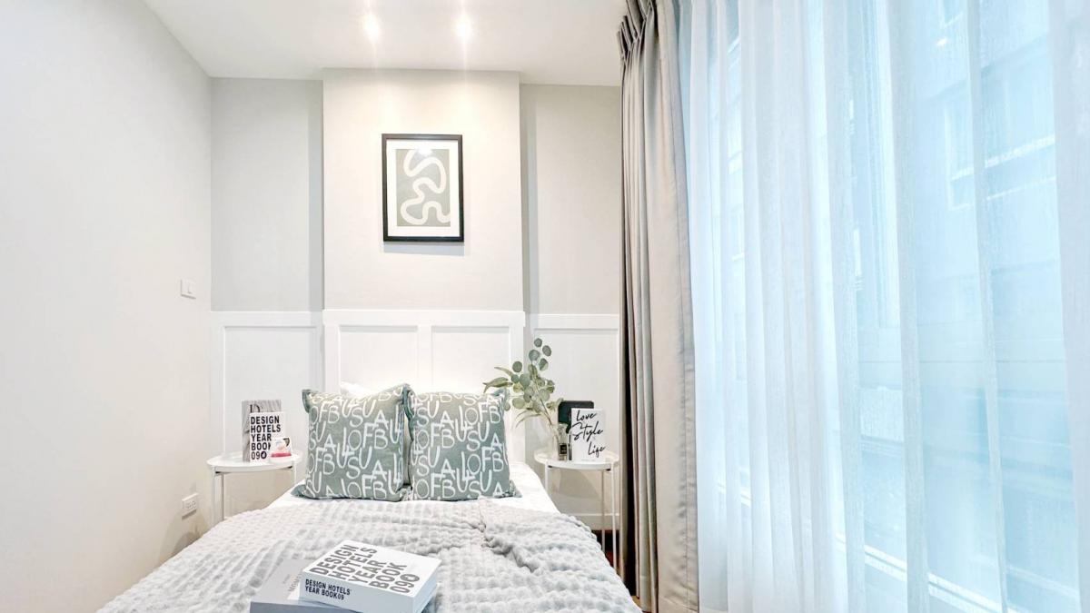 For SaleCondoKasetsart, Ratchayothin : Installments starting at only 6,000 baht/month! Large room, near Plaza Lagoon, great value!🏢 Double U Condominium Lat Phrao-Wang Hin