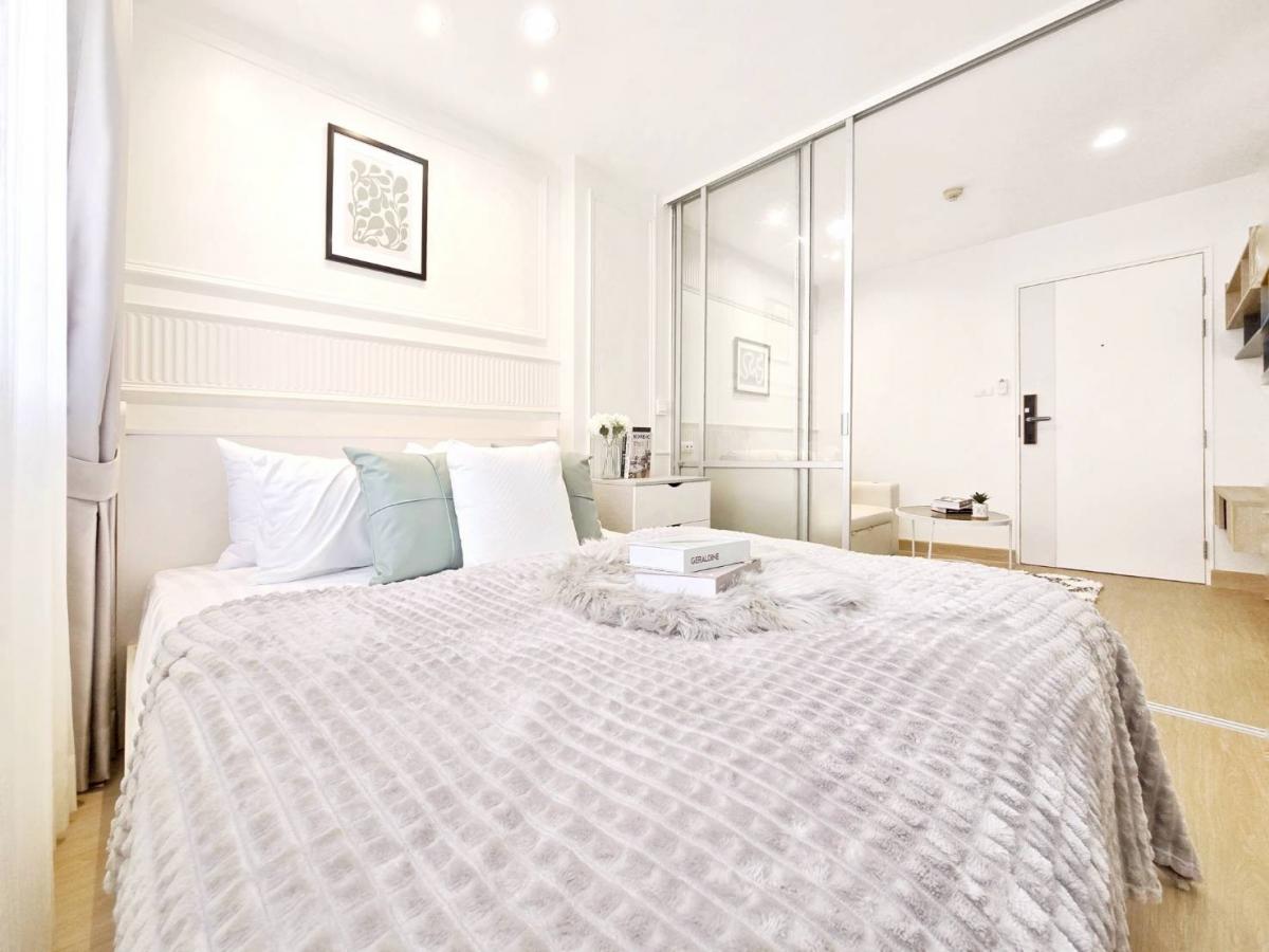 For SaleCondoKaset Nawamin,Ladplakao : Installment only 5,000 baht/month! Beautiful room ready to move in, near the mall and the BTS, only 3 minutes from Lat Phrao! 🔥 Lumpini Condo Town Lat Phrao 1