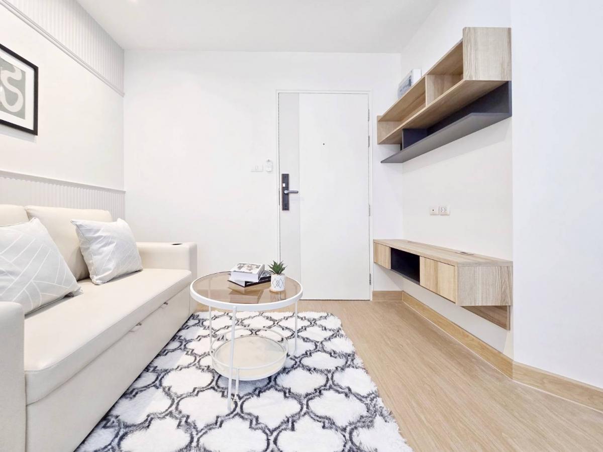 For SaleCondoKaset Nawamin,Ladplakao : Installment only 5,000 baht/month! Beautiful room ready to move in, near the mall and the BTS, only 3 minutes from Lat Phrao! 🔥 Lumpini Condo Town Lat Phrao 1