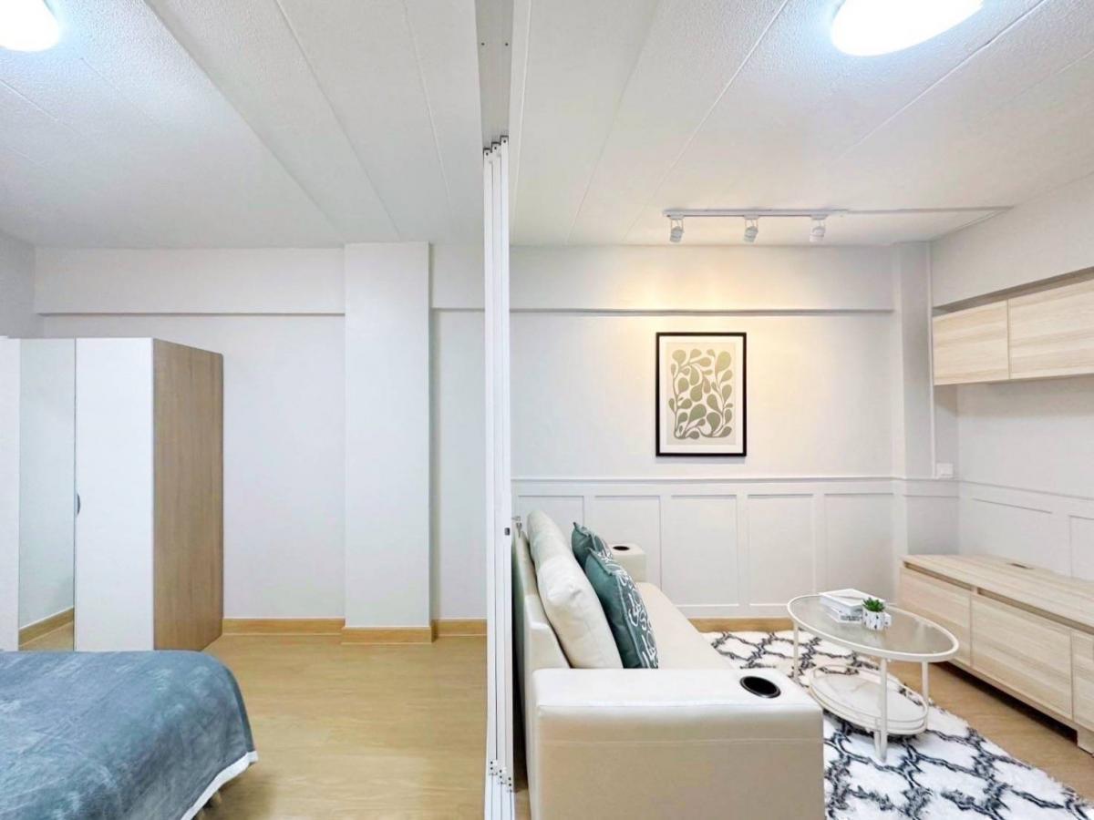 For SaleCondoRatchadapisek, Huaikwang, Suttisan : 🌿 Condo with a home feel, installments starting at only 5,000 baht! 🌿✨ Ratchada City Condo, Soi Pracharat Bamphen 7, ready for you to easily own.