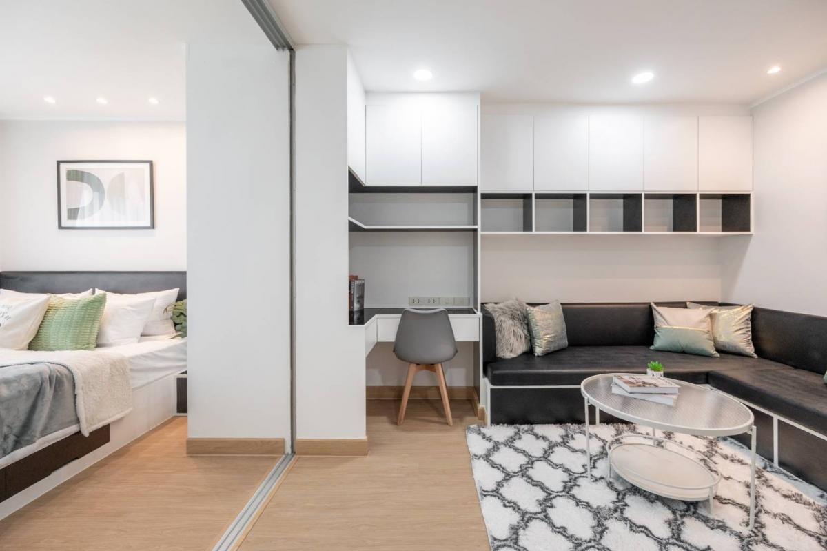 For SaleCondoRatchadapisek, Huaikwang, Suttisan : 🌟 Executive life… Just having a salary and MRT makes life look more luxurious immediately! 🌟U Delight Huai Khwang makes life look good like a classy person✨️✨️