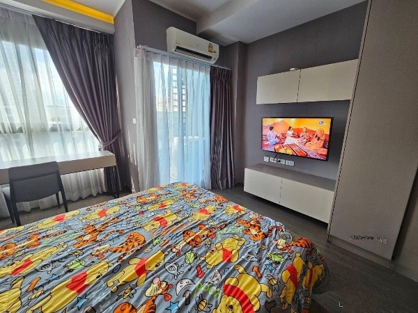 For RentCondoOnnut, Udomsuk : 🚝For rent IDEO S93, next to BTS, studio room, 6th floor, Building A (front building), beautiful room, washing machine, ready to move in, price 14,000 baht.