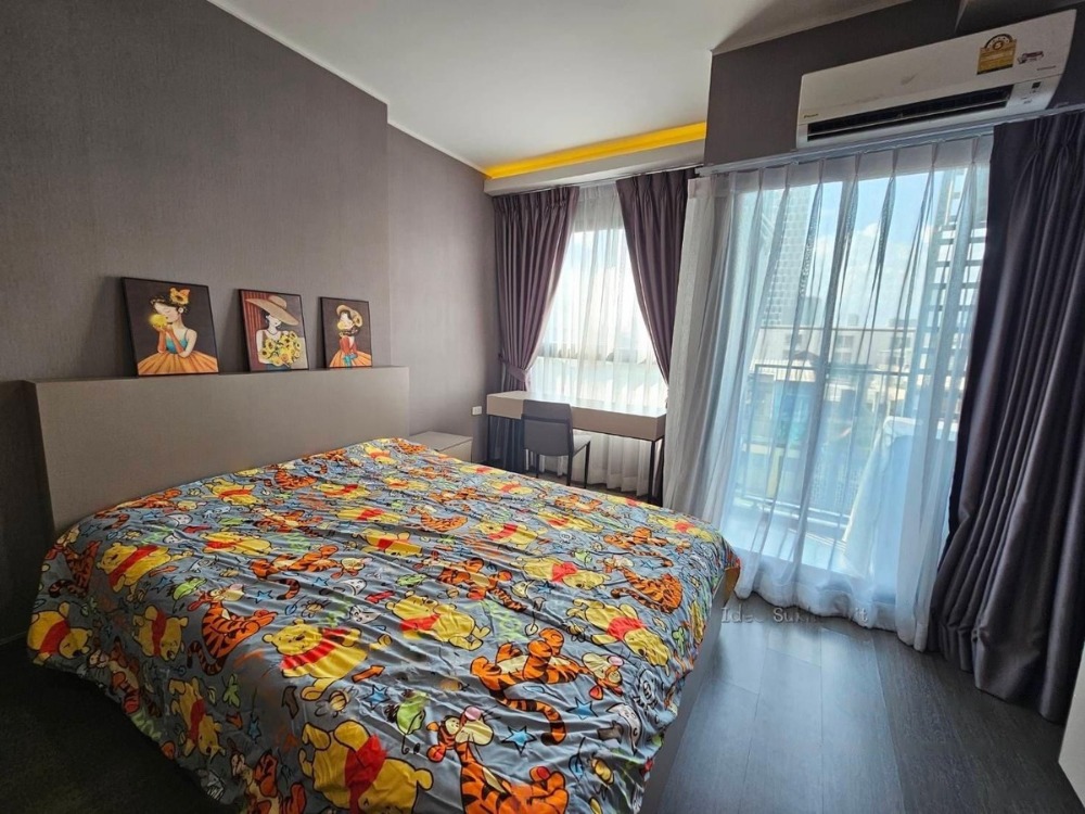 For RentCondoOnnut, Udomsuk : 🚝For rent IDEO S93, next to BTS, studio room, 6th floor, Building A (front building), beautiful room, washing machine, ready to move in, price 14,000 baht.