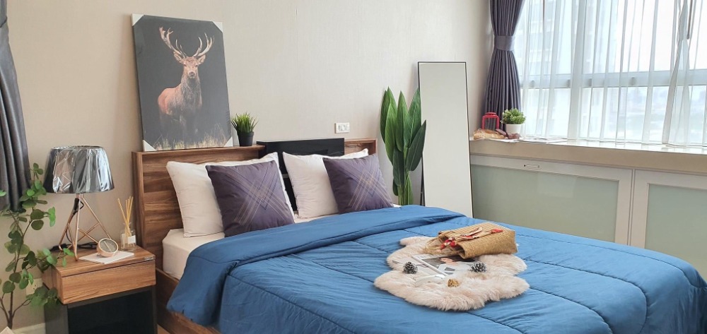 ให้เช่าคอนโดพระราม 9 เพชรบุรีตัดใหม่ RCA : ให้เช่า TC. Green พระราม 9 อาคาร D ชั้น 15 ขนาด 38 ตร.ม จำนวน 1 ห้องนอน 1 ห้องน้ำ วิวเมือง เฟอร์นิเจอร์และเครื่องใช้ไฟฟ้าครบ ราคา 17,000 บาท