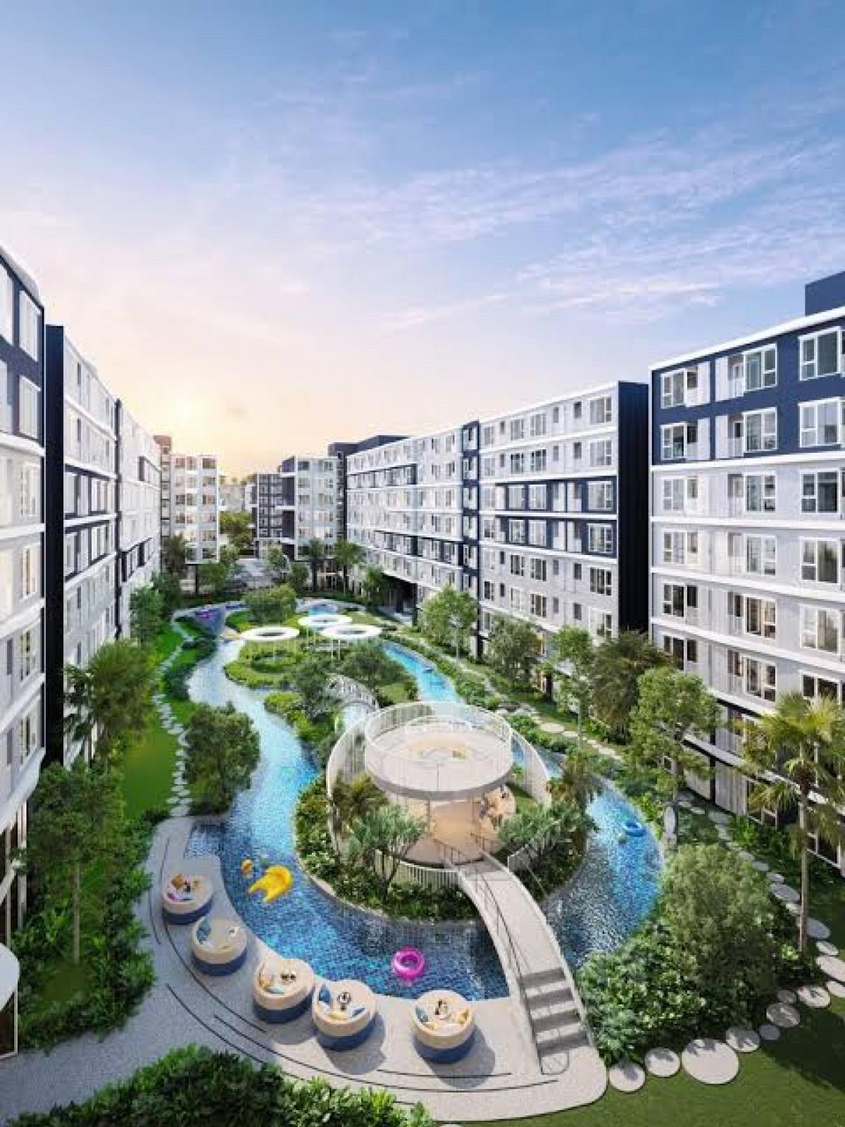 For SaleCondoPathum Thani,Rangsit, Thammasat : Kave Town Island, beautiful room, ready to use!! Built-in with electrical appliances