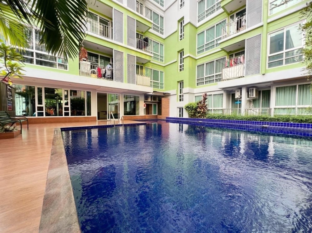 For SaleCondoRatchadapisek, Huaikwang, Suttisan : S-EMRD106 Condo for sale, Emerald Residence Ratchada, 4th floor, city view, 32 sq m, 1 bedroom, 1 bathroom, 2.59 million, 064-959-8900