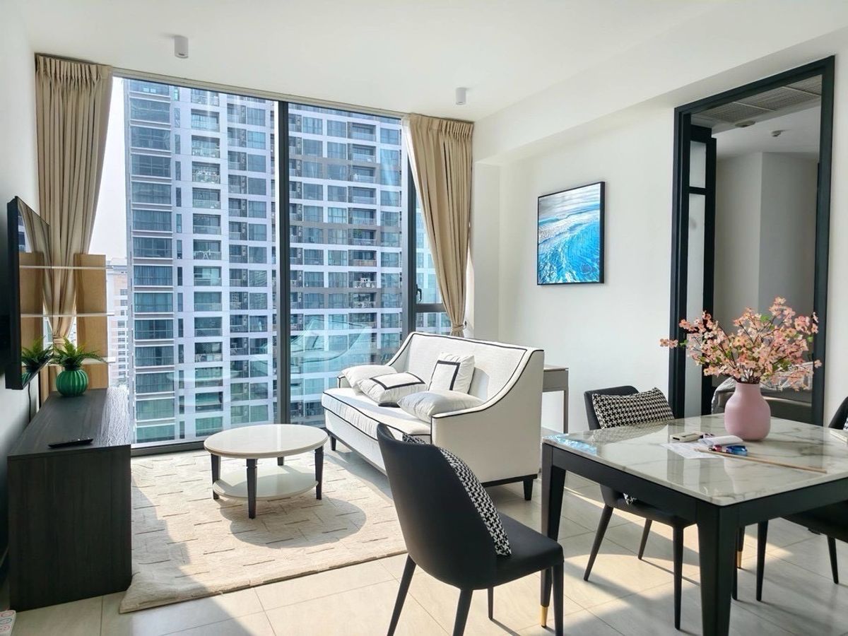ให้เช่าคอนโดสาทร นราธิวาส : 🔥DON’T MEET🔥🔥Tait Sathorn 12 Condo | 1 Beds | 49 sqm | Floor 19 | Rent 55,000 baht 🔥Pets Friendly Condo🔥Rare Item🔥Condo In the heart of Sathorn Pets Friendly For Rent 🔥ห้องหายาก 🔥 คอนโดใจกลางสาทรให้เช่า 🔥