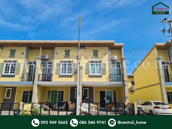 For SaleTownhomePathum Thani,Rangsit, Thammasat : Townhome Golden Town Rangsit - Khlong 3, last house