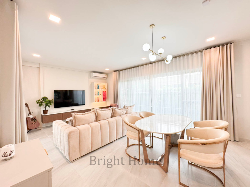 For RentHouseBangna, Bearing, Lasalle : House for rent, Chaiyapruek Bangna Project, Km.15 (Chaiyapruek bangna km15.) [E240]