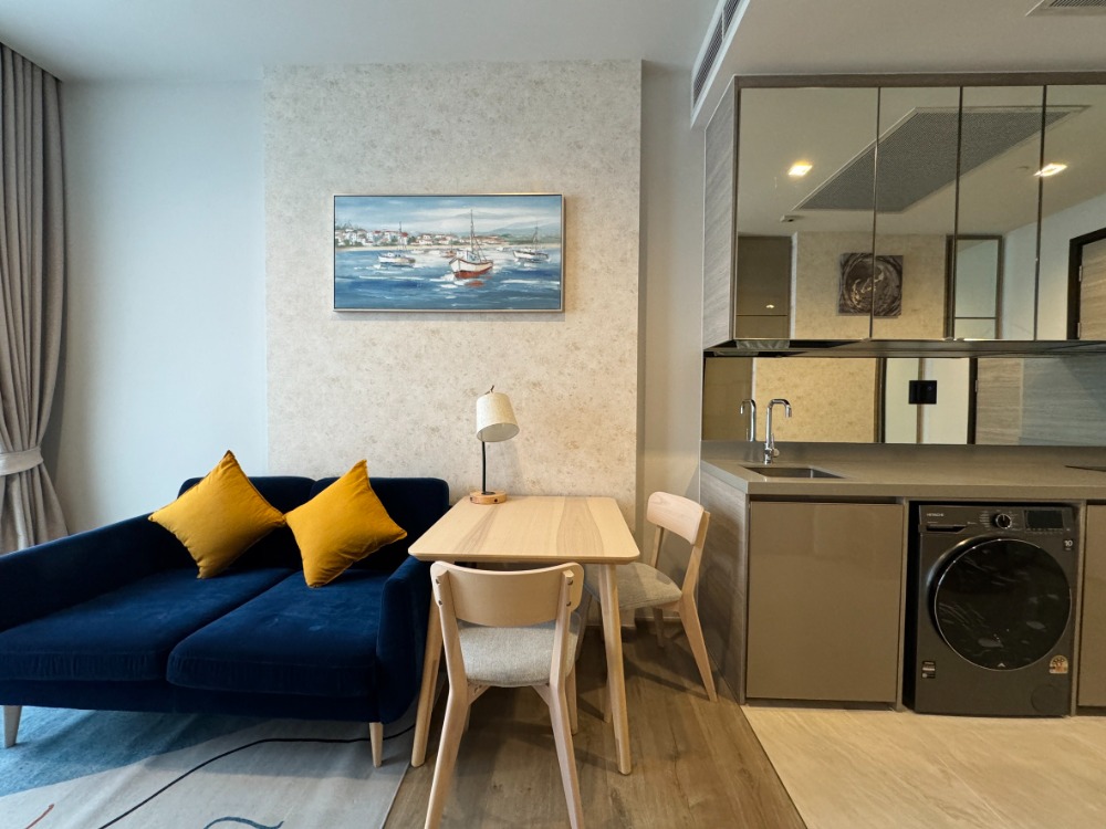 For RentCondoLadprao, Central Ladprao : For rent, 35 square meters, beautifully decorated, city view, high floor