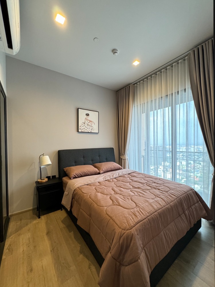 For RentCondoLadprao, Central Ladprao : For rent, 35 square meters, beautifully decorated, city view, high floor