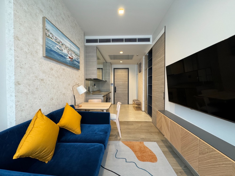 For RentCondoLadprao, Central Ladprao : For rent, 35 square meters, beautifully decorated, city view, high floor