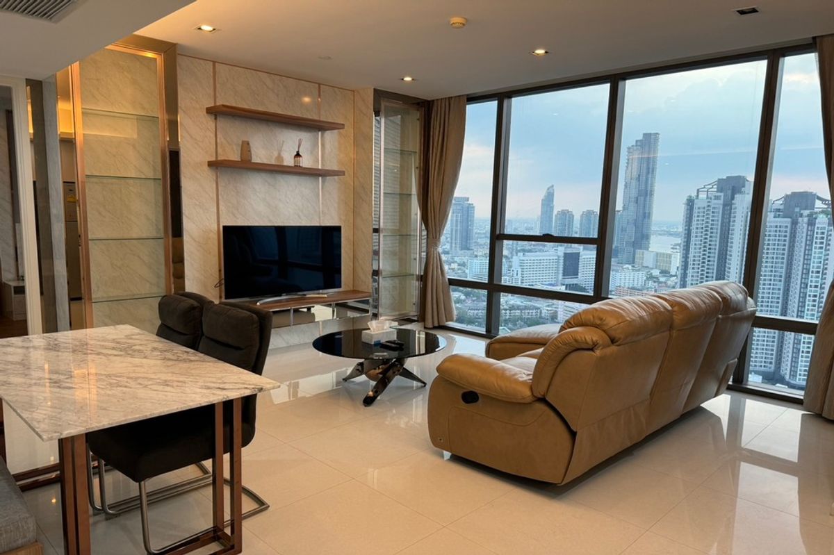 For RentCondoSathorn, Narathiwat : Urgent rent!! The Bangkok Sathorn 1 bed 60sqm River view @38,500Thb Hot deal