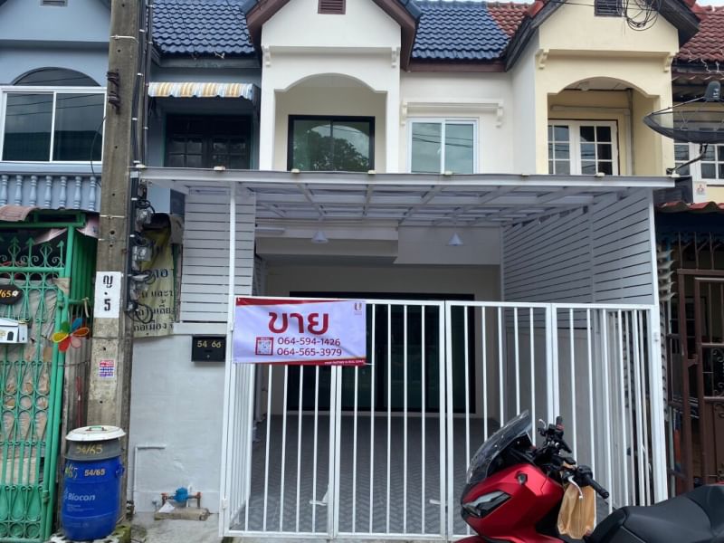 ขายทาวน์โฮมนนทบุรี บางใหญ่ บางบัวทอง : ขาย ทาวน์โฮม 2 ชั้น หมู่บ้านพรทิพย์ ต.บางศรีเมือง อ.เมืองนนทบุรี 54/66