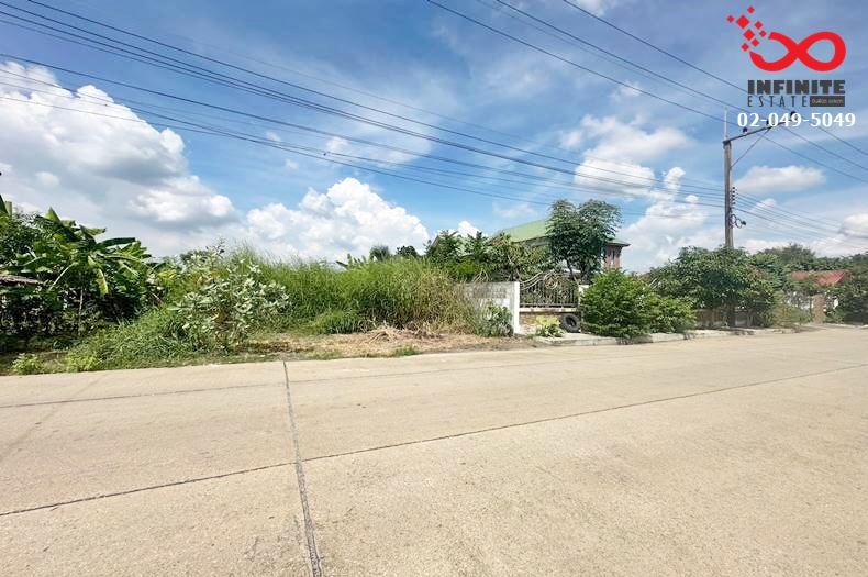 For SaleLandPathum Thani,Rangsit, Thammasat : Land for sale, area 90 square wah, Kanchanaphisek Road, Khlong Si Alley, Pathum Thani