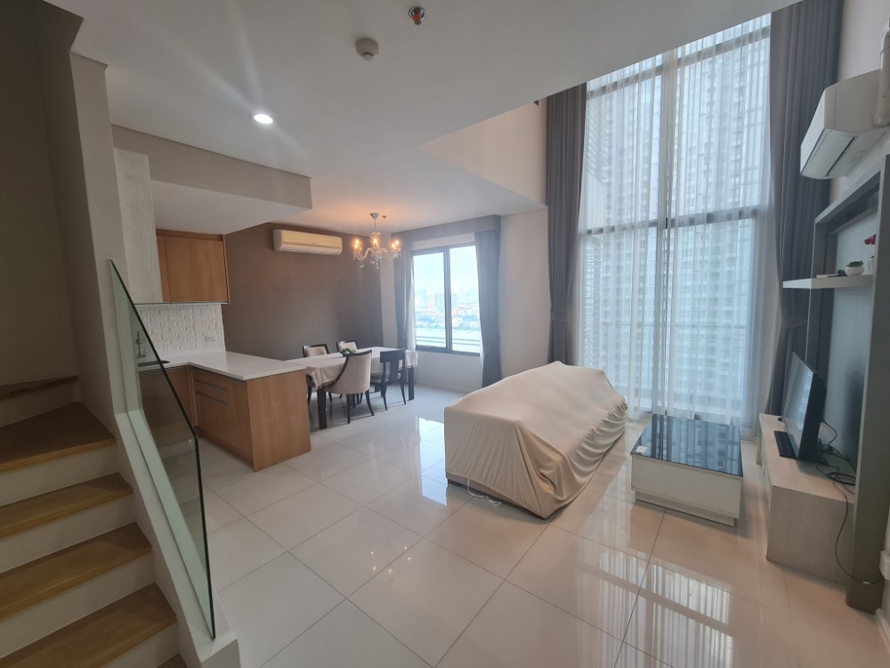 For SaleCondoRama9, Petchburi, RCA : Villa Asoke - Luxury Duplex 1 Bed Unit for Sale!