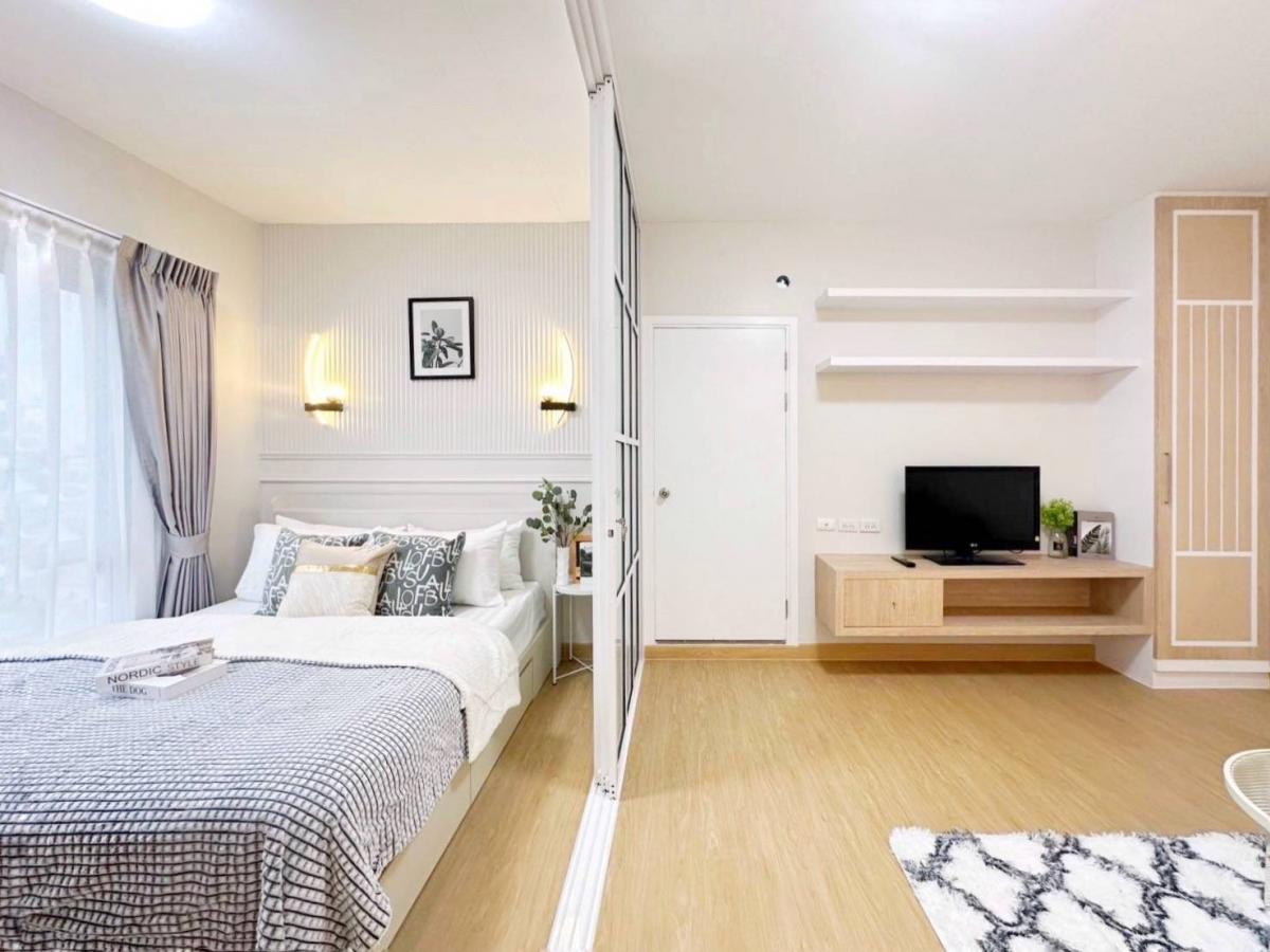 For SaleCondoChokchai 4, Ladprao 71, Ladprao 48, : Cheaper than renting‼️ Installment 4,000 baht with a condo in a great location near the BTS. Book now before its gone! 👉The Tree Lat Phrao-Wang Hin🤩