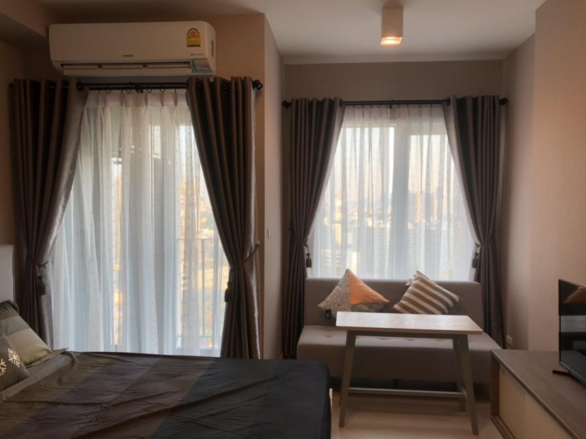 For RentCondoRatchadapisek, Huaikwang, Suttisan : For rent Chapter one Eco Ratchada Huaykwang Studio 23 Sq.m.