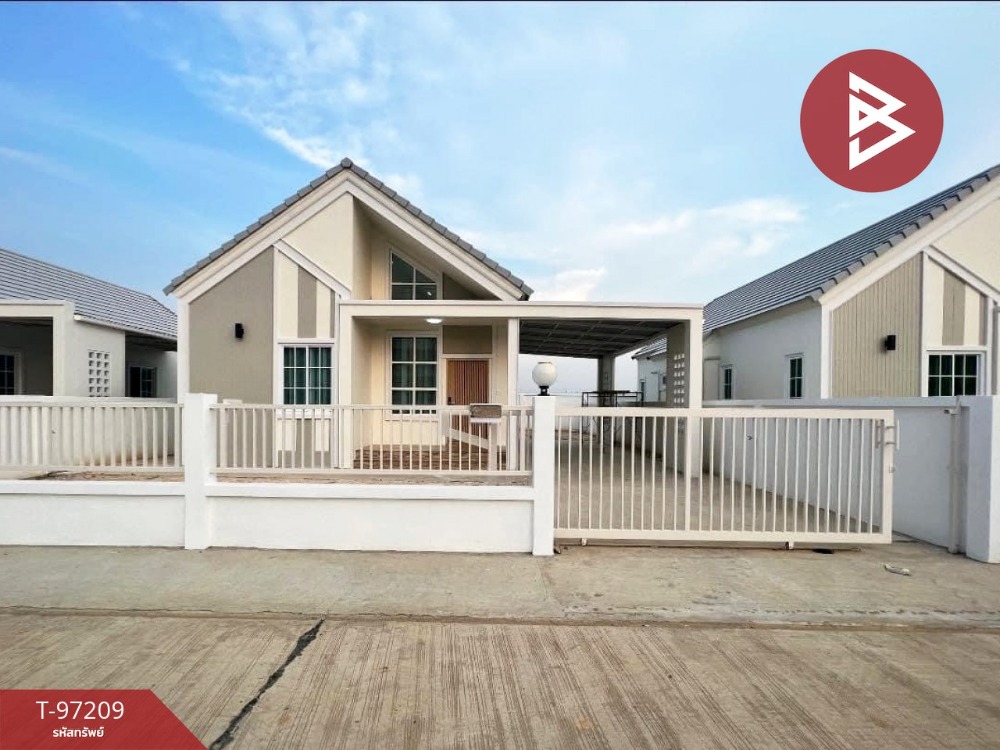 For SaleHousePrachin Buri : Single house for sale, Nuchsara Village, Kabin Buri, Prachin Buri