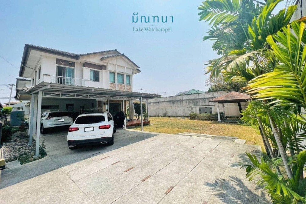 ขายบ้านนวมินทร์ รามอินทรา : บ้านเดี่ยว มัณฑนา เลค วัชรพล / 3 ห้องนอน (ขาย), Mantana Lake Watcharapol / Detached House 3 Bedrooms (FOR SALE) FEW074