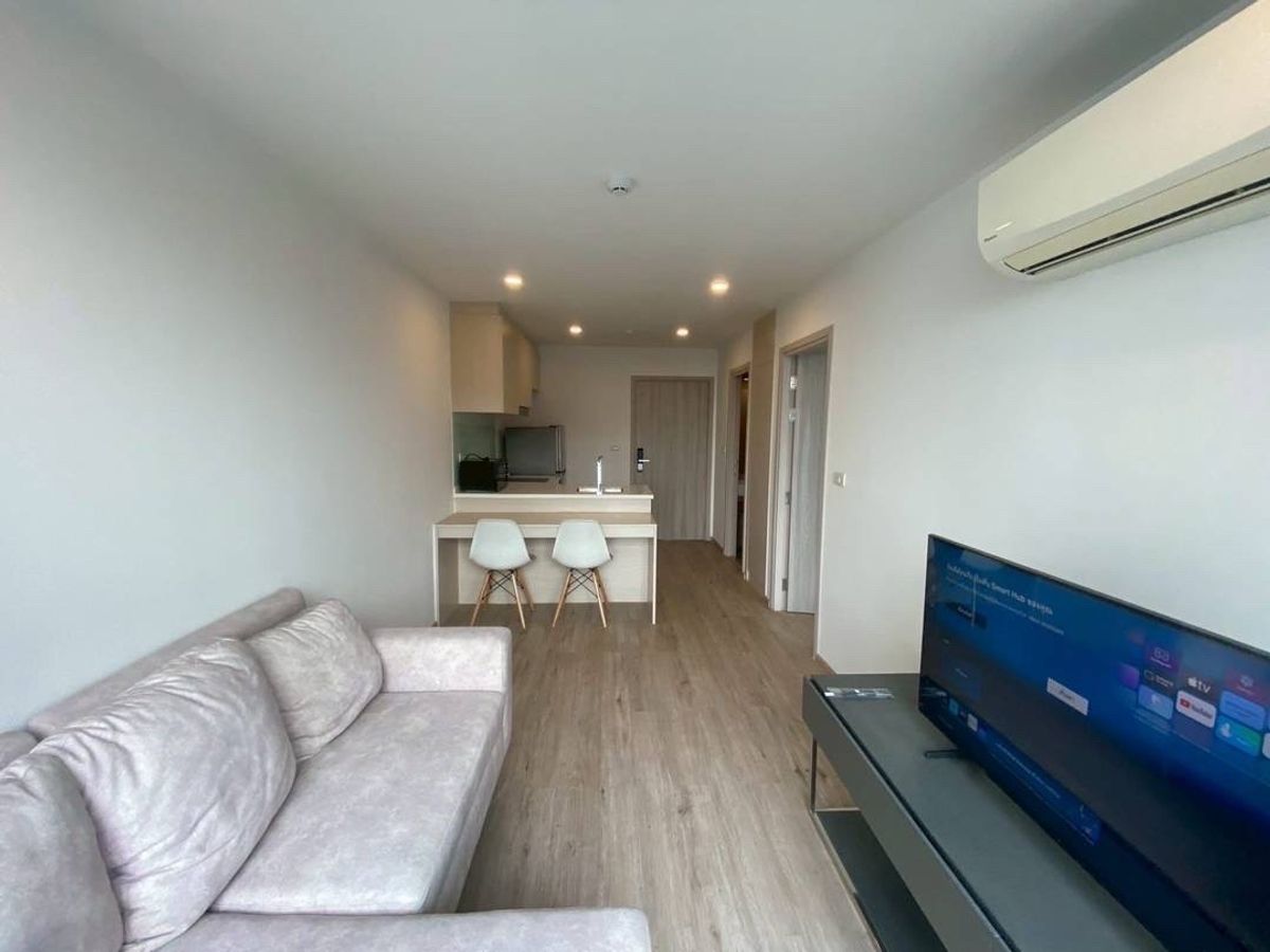 ให้เช่าคอนโดอ่อนนุช อุดมสุข : 🔥Serio Sukhumvit 50 Condo 🔥|1 ห้องนอน 1 ห้องน้ำ มีระเบียง ขนาด 37 ตร.ม. ชั้น 8 ตึก B เฟอร์นิเจอร์ครบ  ตกแต่งสวย พร้อมเข้าอยู่🔥Condo For Rent 🔥In heart of Sukhumvit Onnut area🔥