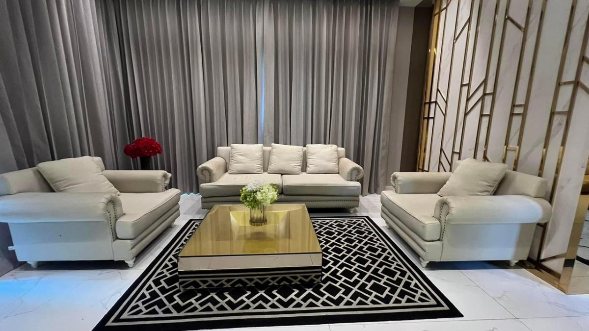 For SaleHouseSeri Thai, Ramkhamhaeng Nida : 📢👇 Grand Bangkok Boulevard Ramindra-Serithai Located in Soi Seri Thai 71, next to Seri Thai Road. Can travel from Suan Siam Road. and Ramindra Road