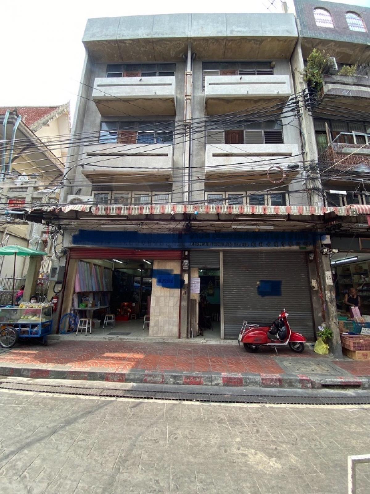 ให้เช่าอาคารพาณิชย์เยาวราช บางลำพู : 📢👇Start up business at China Town Yaowarat , 5-story building with in-house lift