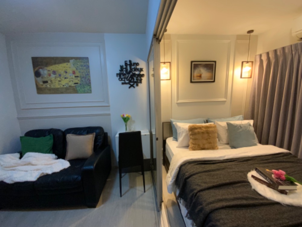 For SaleCondoPathum Thani,Rangsit, Thammasat : The owner sells it himself. The room is very beautiful. 🥰 This is the current picture. ☺️
