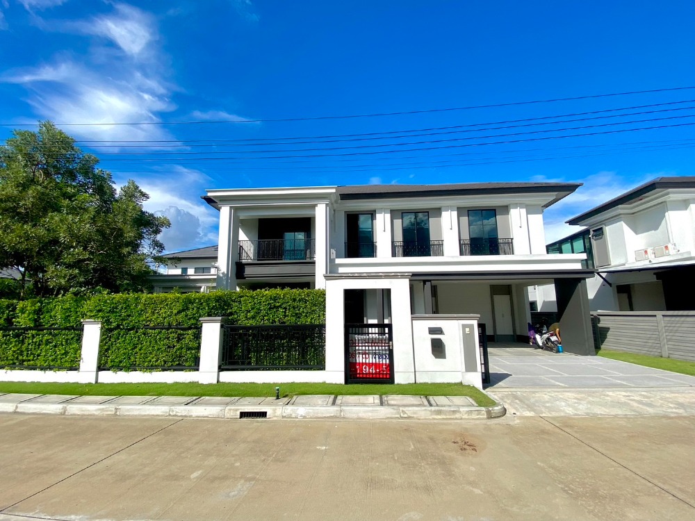 For SaleHouseNonthaburi, Bang Yai, Bangbuathong : Single house for sale, Setthasiri Rama 5 (Setthasiri Rama 5)