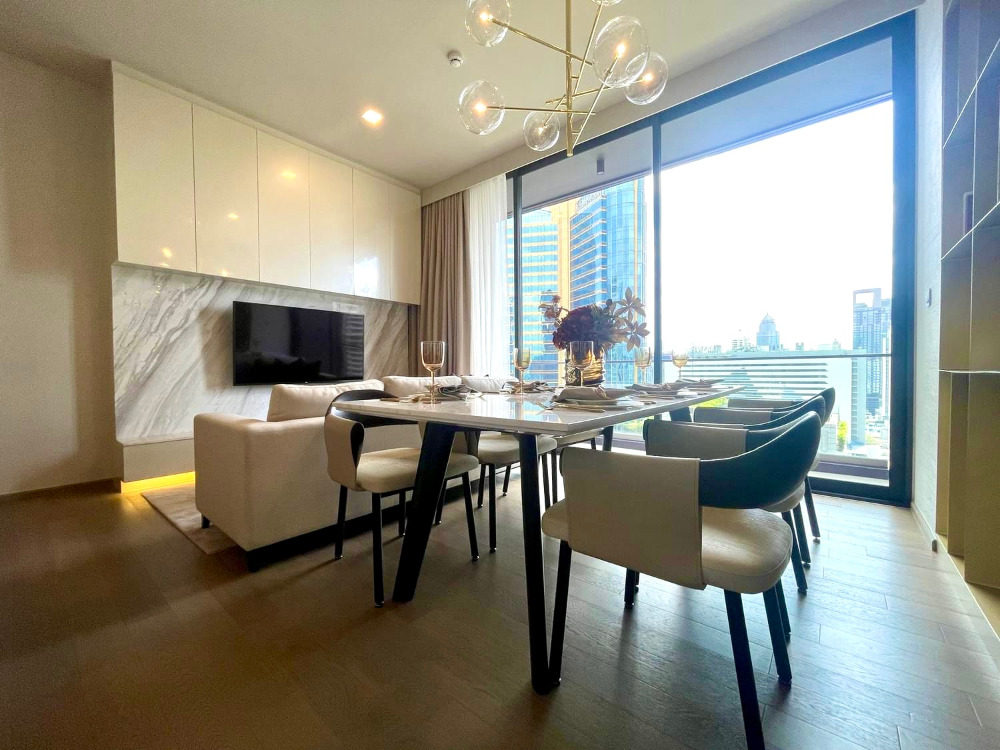 ให้เช่าคอนโดสุขุมวิท อโศก ทองหล่อ : Celes Asoke: 2bed 2bath 86sqm. 2X Fl. 120,000/mth. Am: 0656199198