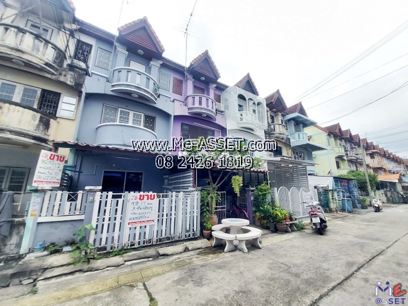 For SaleTownhomeBang kae, Phetkasem : Townhouse for sale, newly renovated, Sakon Kasem area, Ma Charoen Road, Petchkasem 81, Lak Song, Nong Khang Phlu, Nong Khaem: Phongsirichai Village 4: 3 floors, 17 sq w: CODE JN-91367