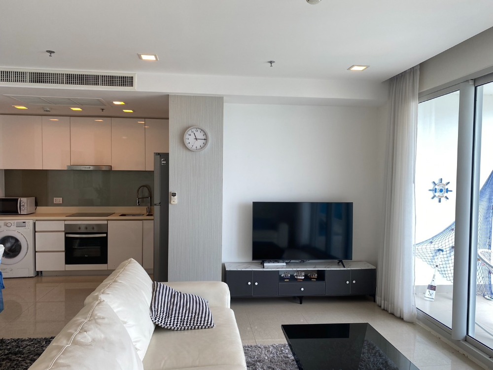 For SaleCondoPattaya, Bangsaen, Chonburi : For sale condo The Palm wongamat beach Front pattaya 2 Bed Foreigner quota (S03-1914)