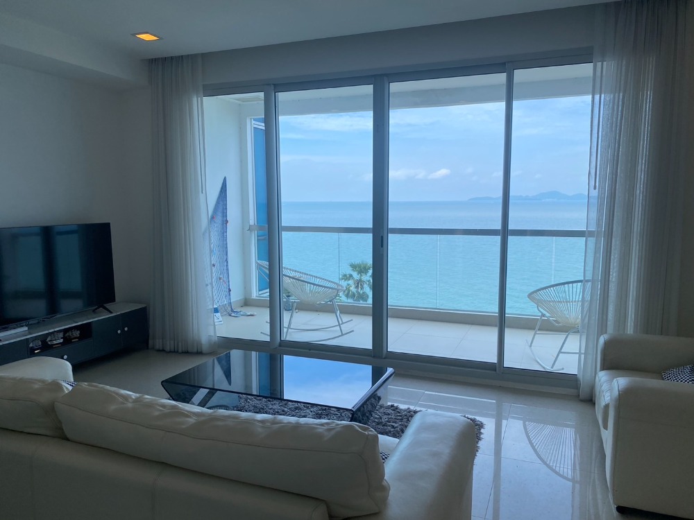 For SaleCondoPattaya, Bangsaen, Chonburi : For sale condo The Palm wongamat beach Front pattaya 2 Bed Foreigner quota (S03-1914)