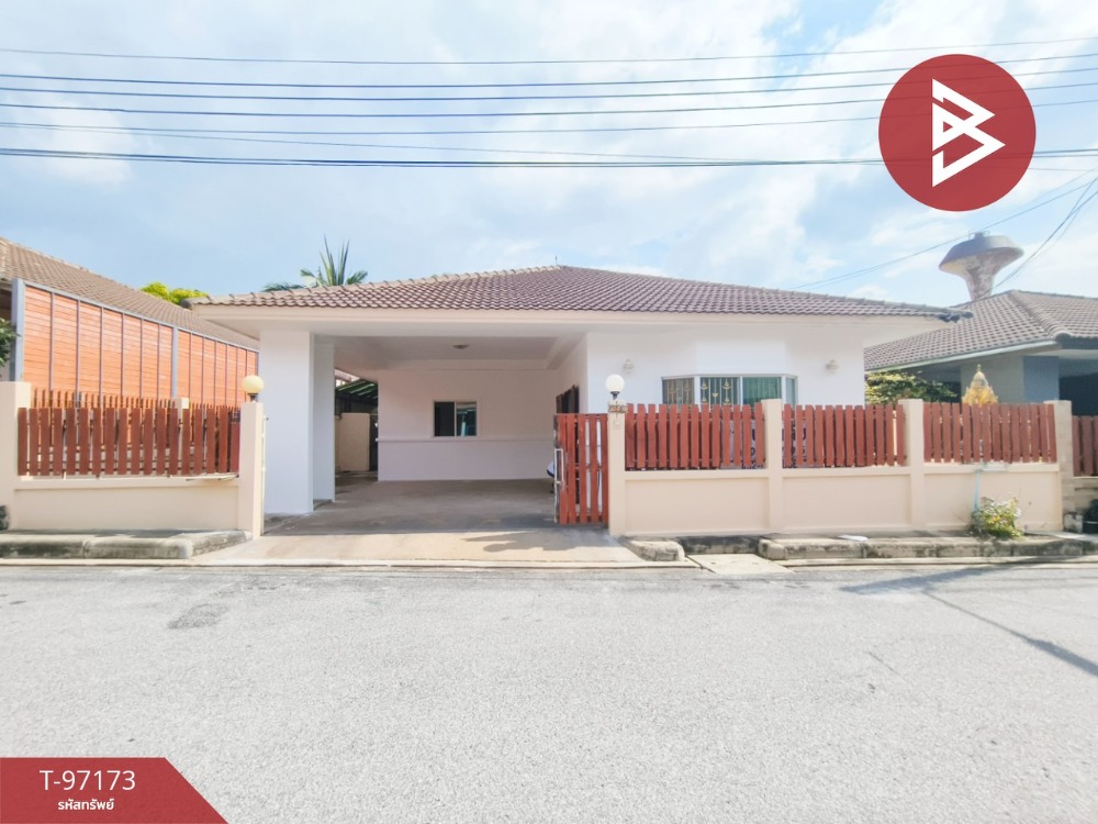For SaleHouseKanchanaburi : Single house for sale, Phrueksakarn 7 Village (Phrueksakarn7), Kaeng Sean, Kanchanaburi