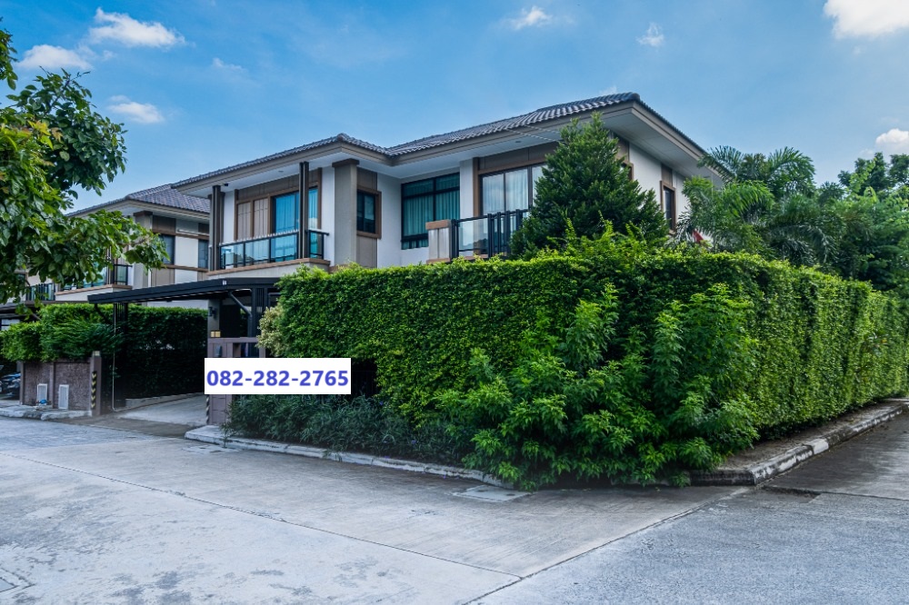 ขายบ้านพัฒนาการ ศรีนครินทร์ : หลังมุม 67ตรว 3น4น บ้านเดี่ยว ภัสสร เพรสทีจ บางนา-สุวรรณภูมิ ทิศเหนือ